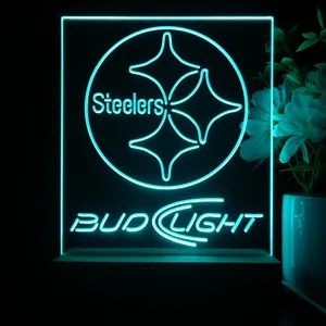 Pittsburgh Steelers Bud Light LED Desk Light