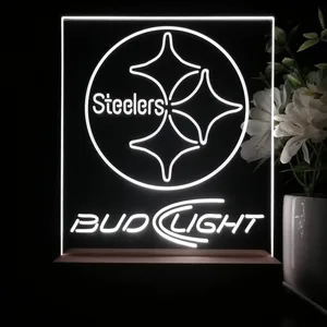 Pittsburgh Steelers Bud Light LED Desk Light