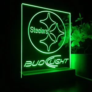 Pittsburgh Steelers Bud Light LED Desk Light