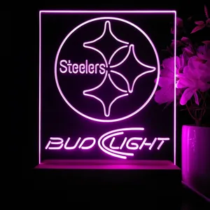 Pittsburgh Steelers Bud Light LED Desk Light