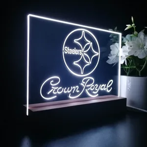 Pittsburgh Steelers Crown Royal LED Desk Light