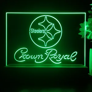 Pittsburgh Steelers Crown Royal LED Desk Light