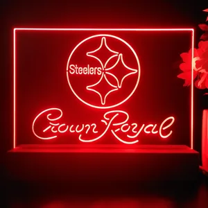 Pittsburgh Steelers Crown Royal LED Desk Light