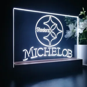 Pittsburgh Steelers Michelob LED Desk Light
