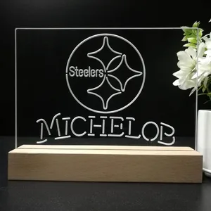 Pittsburgh Steelers Michelob LED Desk Light