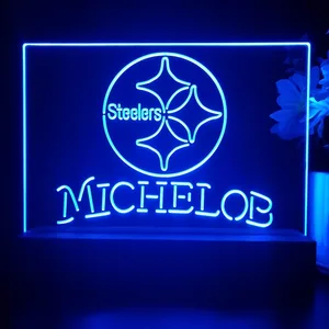 Pittsburgh Steelers Michelob LED Desk Light