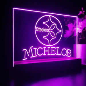 Pittsburgh Steelers Michelob LED Desk Light
