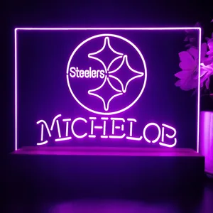 Pittsburgh Steelers Michelob LED Desk Light