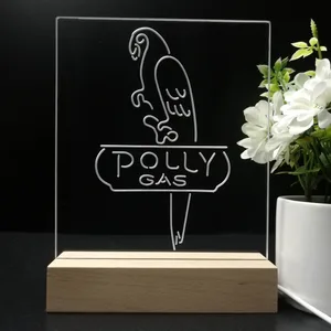 Polly Gas Bird LED Desk Light