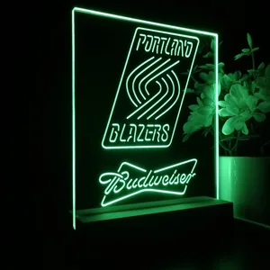 Portland Trail Blazers Budweiser LED Desk Light