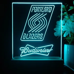 Portland Trail Blazers Budweiser LED Desk Light