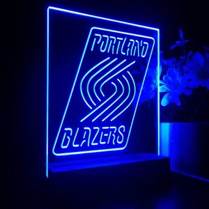 Portland Trail Blazers Logo LED Desk Light - Legacy Edition
