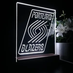 Portland Trail Blazers Logo LED Desk Light - Legacy Edition