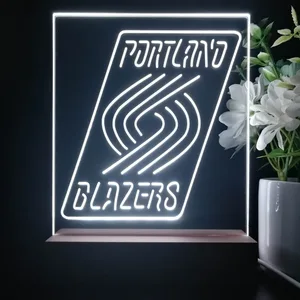 Portland Trail Blazers Logo LED Desk Light - Legacy Edition