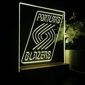 Portland Trail Blazers Logo LED Desk Light - Legacy Edition