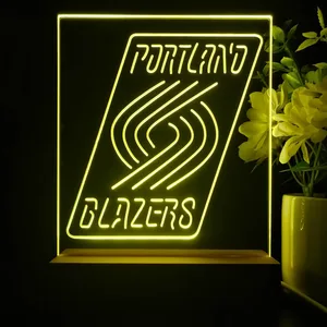 Portland Trail Blazers Logo LED Desk Light - Legacy Edition