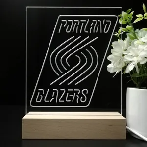Portland Trail Blazers Logo LED Desk Light - Legacy Edition