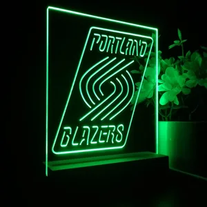 Portland Trail Blazers Logo LED Desk Light - Legacy Edition