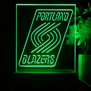 Portland Trail Blazers Logo LED Desk Light - Legacy Edition