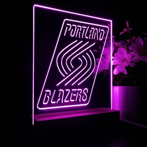 Portland Trail Blazers Logo LED Desk Light - Legacy Edition