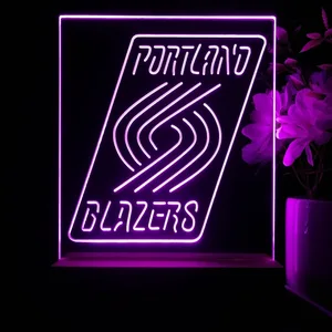 Portland Trail Blazers Logo LED Desk Light - Legacy Edition