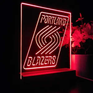 Portland Trail Blazers Logo LED Desk Light - Legacy Edition