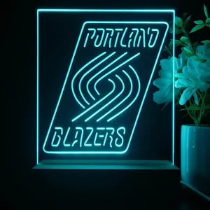 Portland Trail Blazers Logo LED Desk Light - Legacy Edition