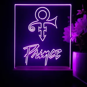 Prince Logo LED Desk Light