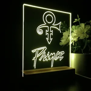 Prince Logo LED Desk Light