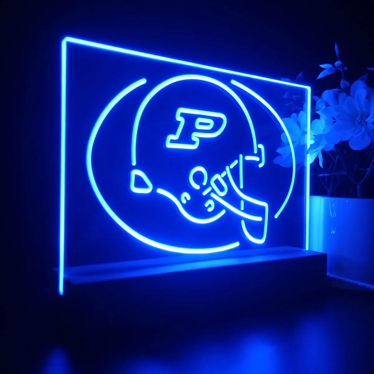 Purdue Boilermakers Helmet LED Desk Light