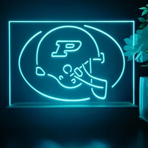 Purdue Boilermakers Helmet LED Desk Light