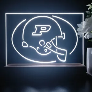 Purdue Boilermakers Helmet LED Desk Light