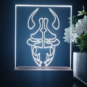 Ramen to Biiru Logo LED Desk Light