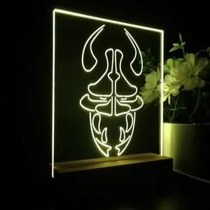 Ramen to Biiru Logo LED Desk Light