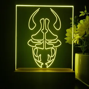 Ramen to Biiru Logo LED Desk Light