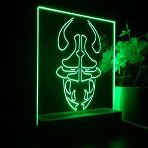Ramen to Biiru Logo LED Desk Light