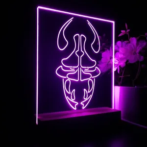 Ramen to Biiru Logo LED Desk Light
