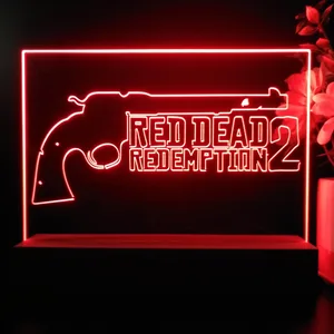 Red Dead Redemption 2 LED Desk Light