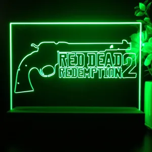 Red Dead Redemption 2 LED Desk Light
