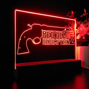 Red Dead Redemption 2 LED Desk Light