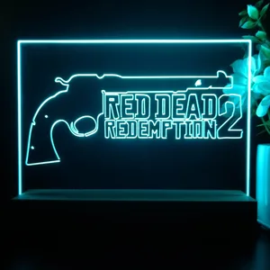 Red Dead Redemption 2 LED Desk Light