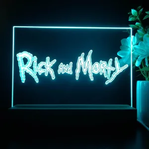 Rick and Morty LED Desk Light