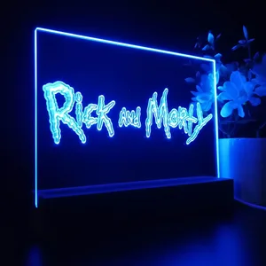 Rick and Morty LED Desk Light