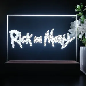 Rick and Morty LED Desk Light