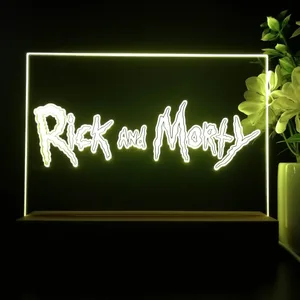 Rick and Morty LED Desk Light
