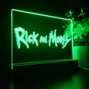 Rick and Morty LED Desk Light