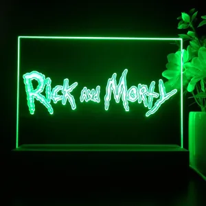 Rick and Morty LED Desk Light