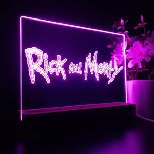 Rick and Morty LED Desk Light