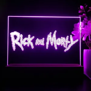 Rick and Morty LED Desk Light