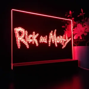 Rick and Morty LED Desk Light